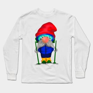 Downhill Gnome Long Sleeve T-Shirt